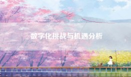 数字化挑战与机遇分析