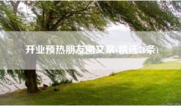 开业预热朋友圈文案(精选71条)