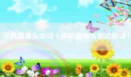 手机摄像头驱动(手机摄像头驱动模块)