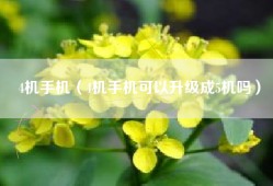 4机手机（4机手机可以升级成5机吗）