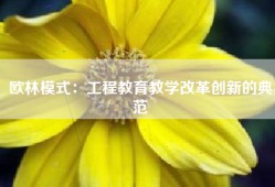 欧林模式：工程教育教学改革创新的典范