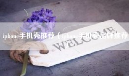 iphone手机壳推荐（iphone手机壳品牌推荐）