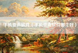 手机变声软件（手机变声软件哪个好）