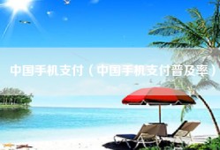 中国手机支付（中国手机支付普及率）