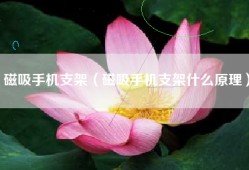 磁吸手机支架（磁吸手机支架什么原理）