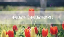 手机玩3ds（手机玩3ds游戏）