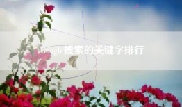 Google搜索的关键字排行