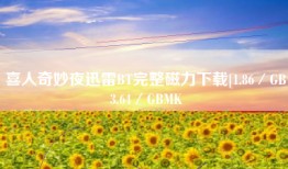 喜人奇妙夜迅雷BT完整磁力下载[1.86／GB3.64／GBMK