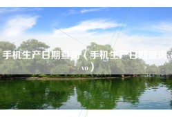 手机生产日期查询（手机生产日期查询vivo）