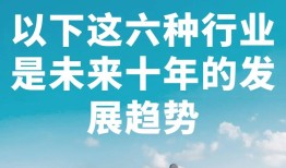 未来比较有前景的行业
