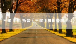 三星 手机 折叠（三星手机折叠屏zflip5）