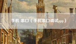 手机 串口（手机串口调试app）