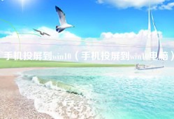 手机投屏到win10（手机投屏到win10电脑）