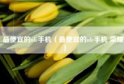 最便宜的nfc手机（最便宜的nfc手机 荣耀）