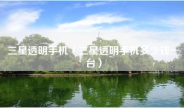 三星透明手机（三星透明手机多少钱一台）