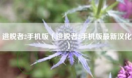 逃脱者2手机版（逃脱者2手机版最新汉化）