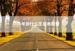 今年做什么生意有前景