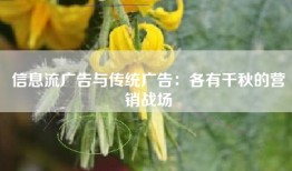 信息流广告与传统广告：各有千秋的营销战场
