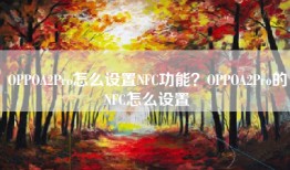 OPPOA2Pro怎么设置NFC功能？OPPOA2Pro的NFC怎么设置