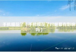 手机膜花了（手机膜花了对屏幕有影响吗）