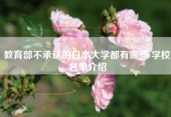 教育部不承认的日本大学都有哪些 学校名单介绍