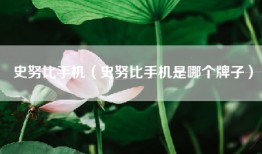 史努比手机（史努比手机是哪个牌子）