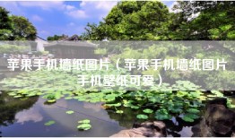 苹果手机墙纸图片（苹果手机墙纸图片 手机壁纸可爱）