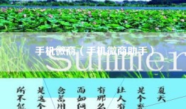 手机微商（手机微商助手）