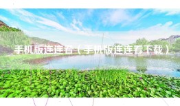 手机版连连看（手机版连连看下载）