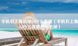 手机右上角出现hd什么意思（手机右上角hd什么意思怎么去掉）