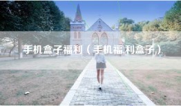 手机盒子福利（手机福,利盒子）