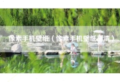 像素手机壁纸（像素手机壁纸高清）