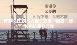 青春榜样 前行力量｜愿随“鲲鹏”起，长风浩荡几万里