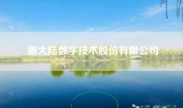 新大陆数字技术股份有限公司