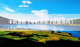 手机签收（手机签收了还能退吗）