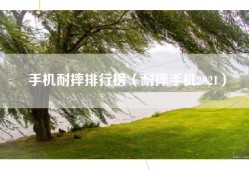 手机耐摔排行榜（耐摔手机2021）