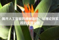 揭开人工智能的神秘面纱：从理论到实践的全景分析