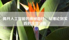 揭开人工智能的神秘面纱：从理论到实践的全景分析
