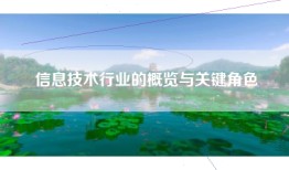 信息技术行业的概览与关键角色