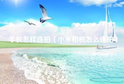 手机怎样连拍（小米相机怎么连拍）