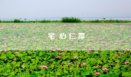 宅  心 仁 厚