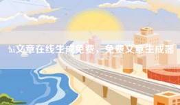 ai文章在线生成免费，免费文章生成器