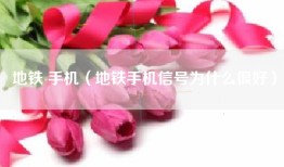 地铁 手机（地铁手机信号为什么很好）