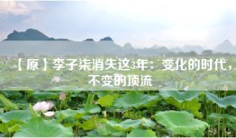 【原】李子柒消失这3年：变化的时代，不变的顶流