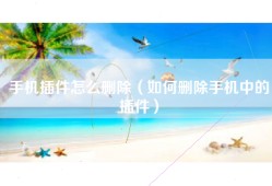 手机插件怎么删除（如何删除手机中的插件）