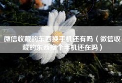 微信收藏的东西换手机还有吗（微信收藏的东西换个手机还在吗）
