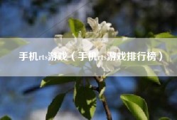 手机rts游戏（手机rts游戏排行榜）