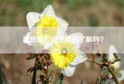 信息流广告你真的了解吗？