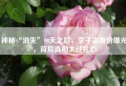 神秘“消失”90天之后，李子柒身份曝光，背后真相太过扎心