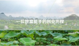 一位致富能手的创业历程